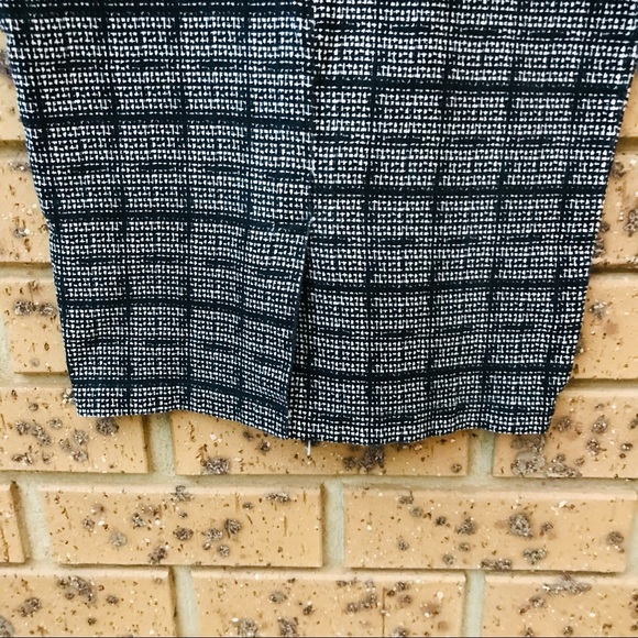 TEMT Size Small Black White Tulip Skirt Casual Work - Picture 6 of 7